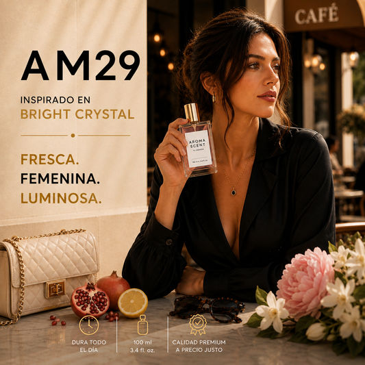 AM29 - INSPIRADO EN BRIGHT CRYSTAL DE VERSACE - MUJER