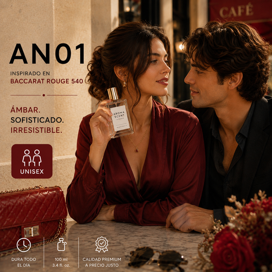 AN01 - INSPIRADO EN BACCARAT ROUGE 540 - MFK - UNISEX