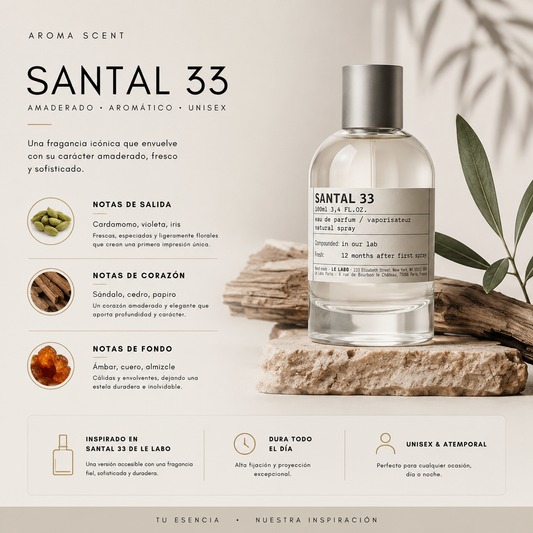 AN04 - INSPIRADO EN SANTAL 33 - UNISEX