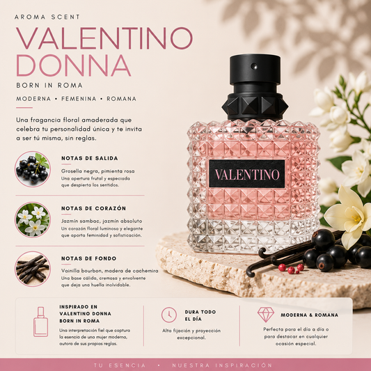 AM69 - INSPIRADO EN VALENTINO DONNA BORN IN ROMA DE VALENTINO - MUJER