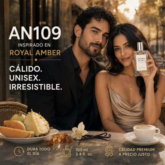 AN109 - INSPIRADO EN ROYAL AMBER DE ORIENTICA - UNISEX