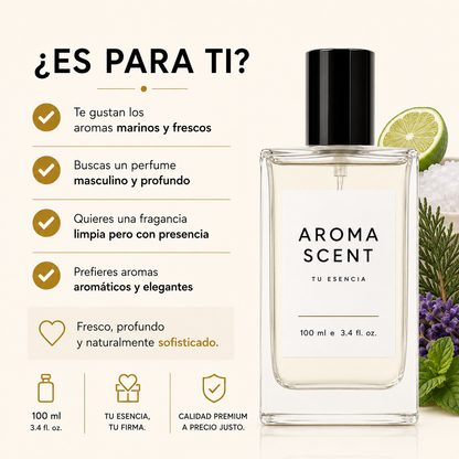 AH07 - INSPIRADO EN ACQUA DI GIO PROFONDO DE GIORGIO ARMANI- HOMBRE
