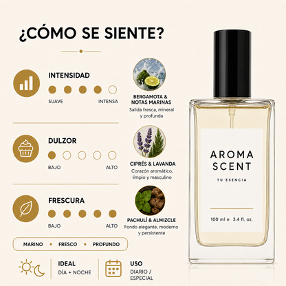 AH07 - INSPIRADO EN ACQUA DI GIO PROFONDO DE GIORGIO ARMANI- HOMBRE