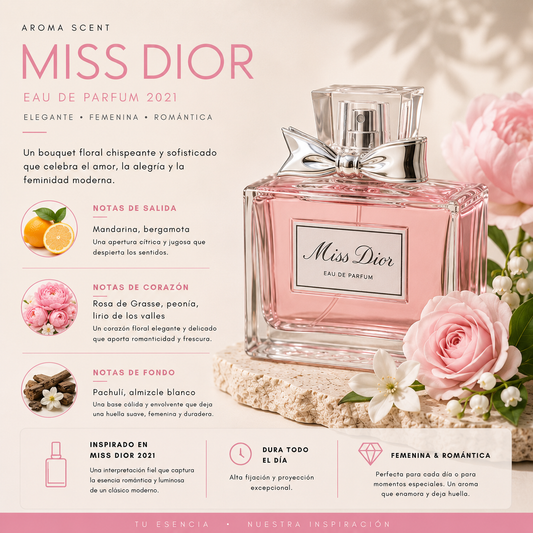 AM51 - INSPIRADO EN MISS DIOR EAU DE PARFUM 2021 DE DIOR- MUJER