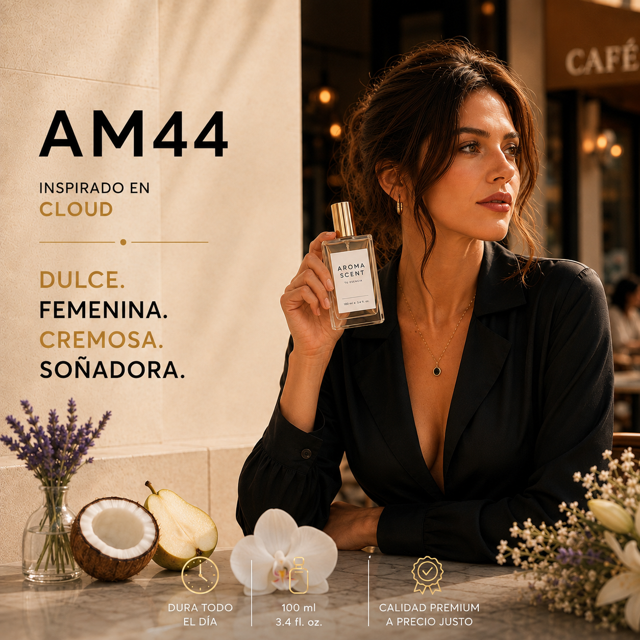 AM44 - INSPIRADO EN CLOUD DE ARIANA GRANDE - MUJER