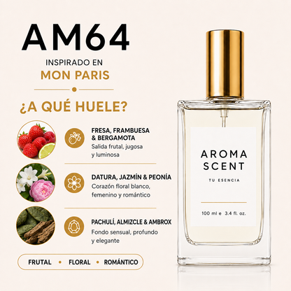AM64 - INSPIRADO EN MON PARIS YVES SAINT LAURENT YSL- MUJER