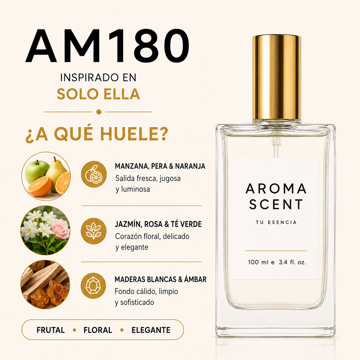 AM180- INSPIRADO EN LOEWE SOLO ELLA DE LOEWE - MUJER