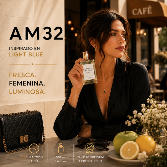 AM32 - INSPIRADO EN LIGHT BLUE - DOLCE & GABBANA- MUJER