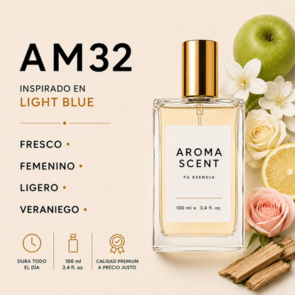 AM32 - INSPIRADO EN LIGHT BLUE - DOLCE & GABBANA- MUJER