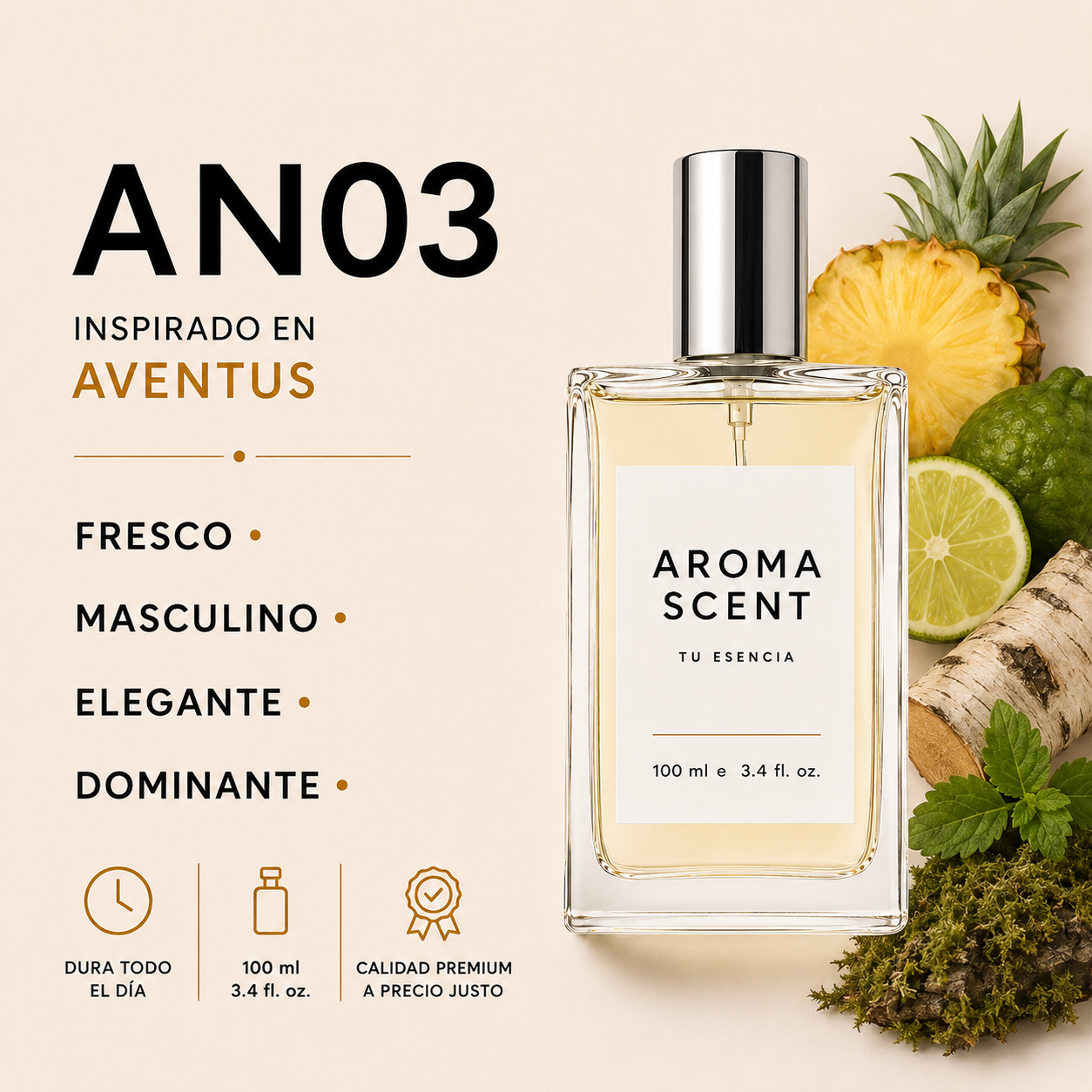 AN03 - INSPIRADO EN AVENTUS DE CREED - HOMBRE