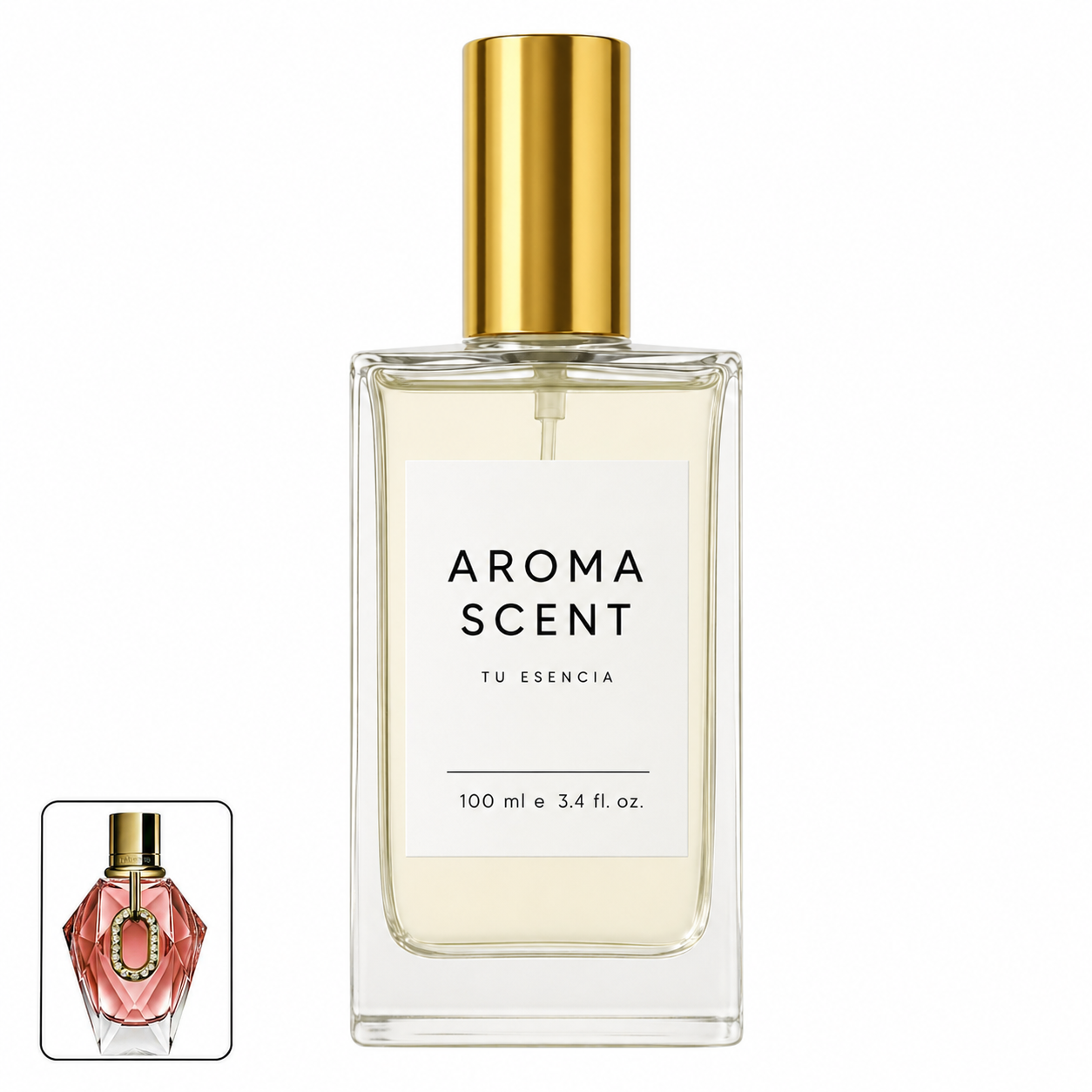 AM178- INSPIRADO EN MILLION GOLD FOR HER PURE DIAMONDS DE RABANNE - MUJER
