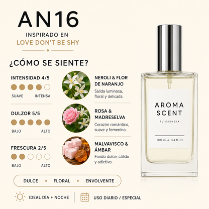 AN16 - INSPIRADO EN LOVE DONT BE SHY DE BY KILIAN - MUJER
