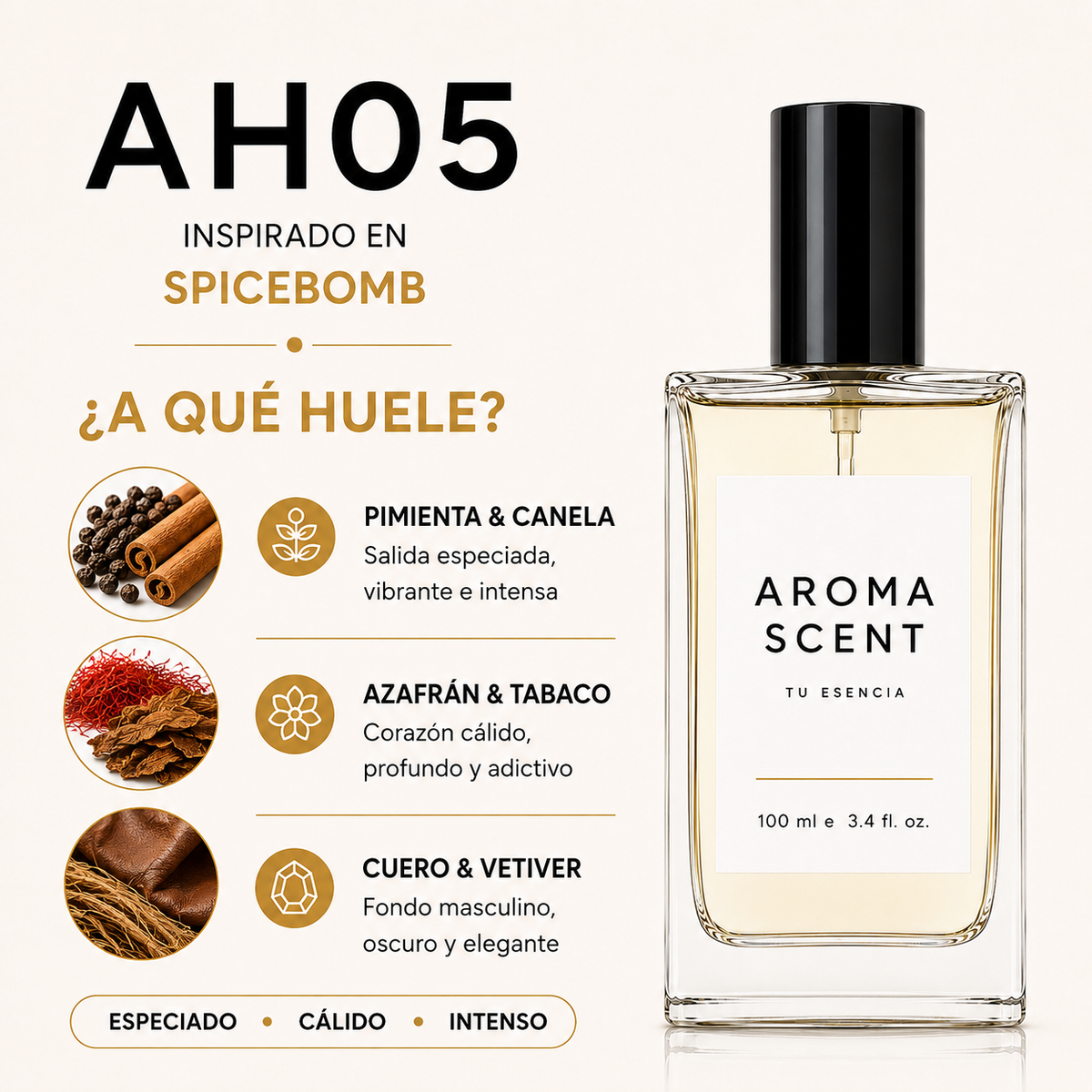 AH05 - INSPIRADO EN SPICE BOMB DE VIKTOR & ROLF- HOMBRE