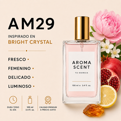AM29 - INSPIRADO EN BRIGHT CRYSTAL DE VERSACE - MUJER