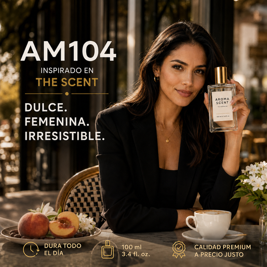 AM104- INSPIRADO EN THE SCENT DE HUGO BOSS - MUJER