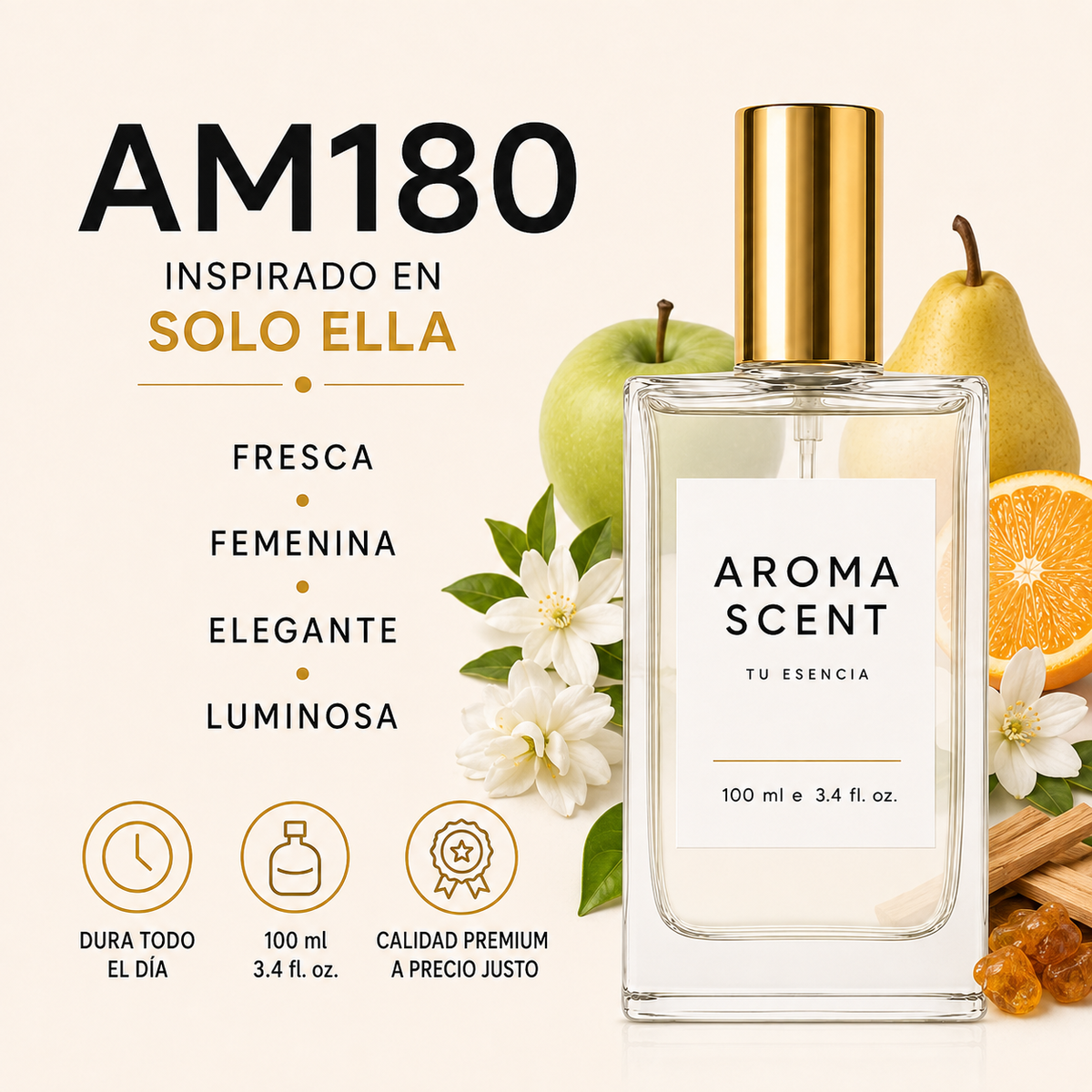 AM180- INSPIRADO EN LOEWE SOLO ELLA DE LOEWE - MUJER