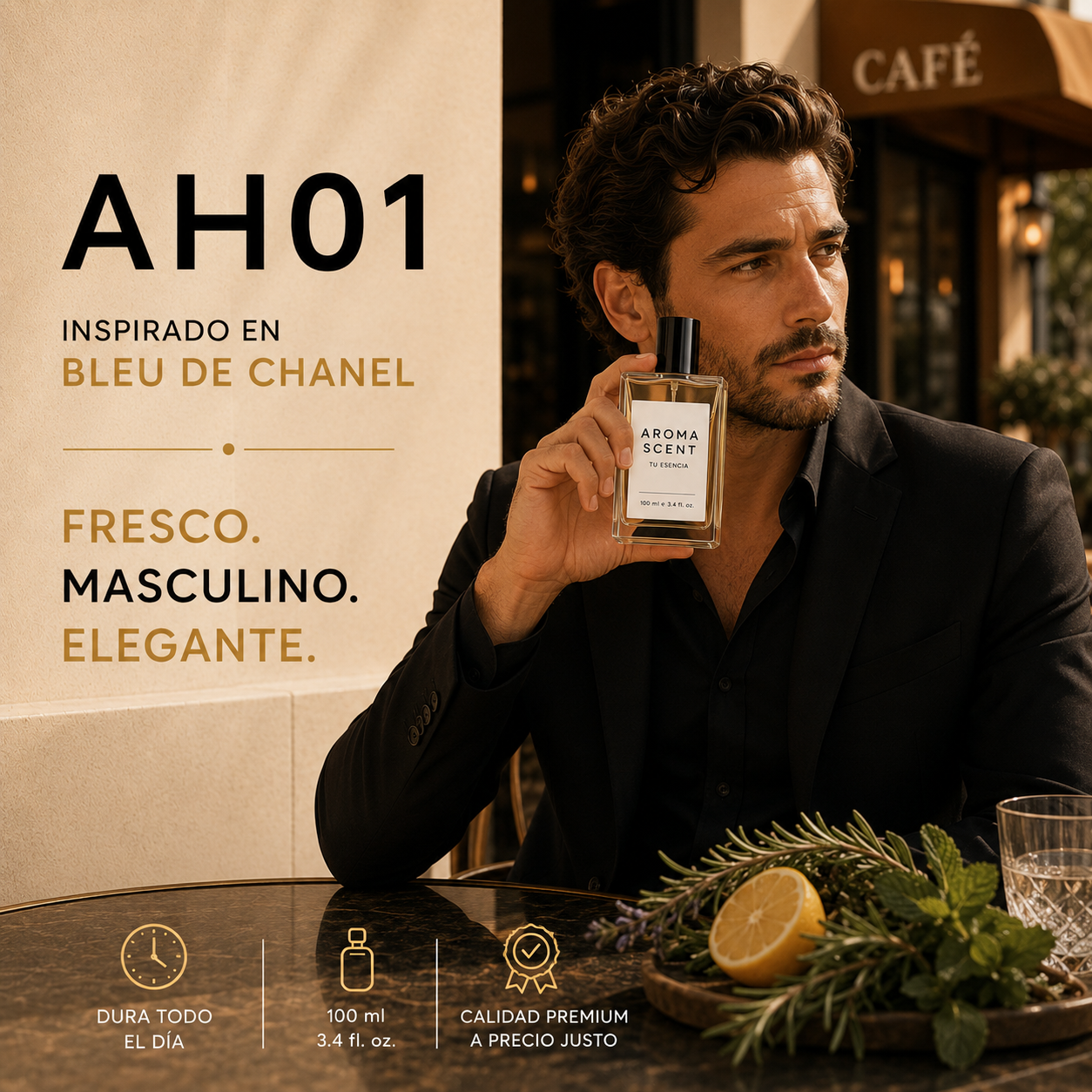 AH01 - INSPIRADO EN BLEU DE CHANEL- HOMBRE