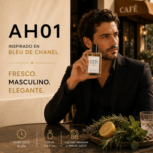 AH01 - INSPIRADO EN BLEU DE CHANEL- HOMBRE