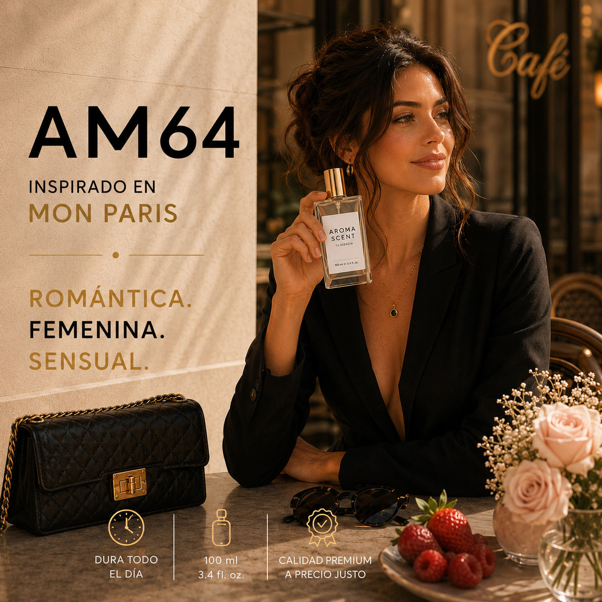 AM64 - INSPIRADO EN MON PARIS YVES SAINT LAURENT YSL- MUJER