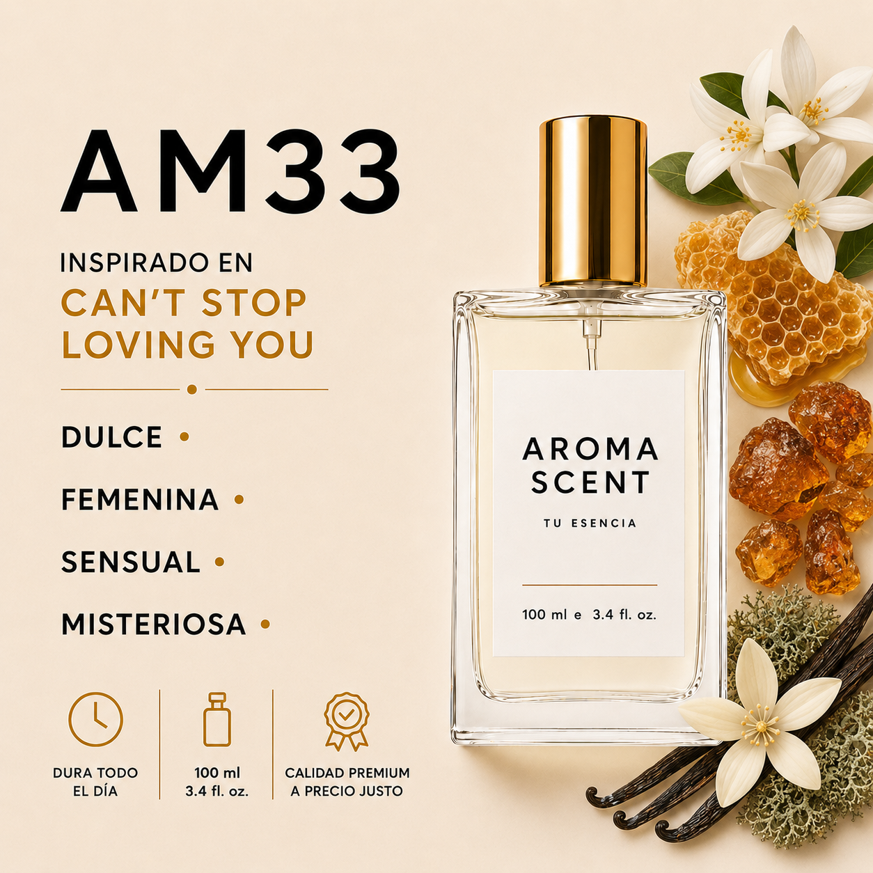 AM33 - INSPIRADO EN CAN´T STOP LOVING YOU - BY KILIAN - MUJER
