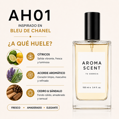 AH01 - INSPIRADO EN BLEU DE CHANEL- HOMBRE