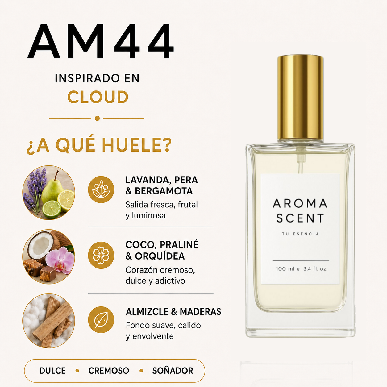AM44 - INSPIRADO EN CLOUD DE ARIANA GRANDE - MUJER