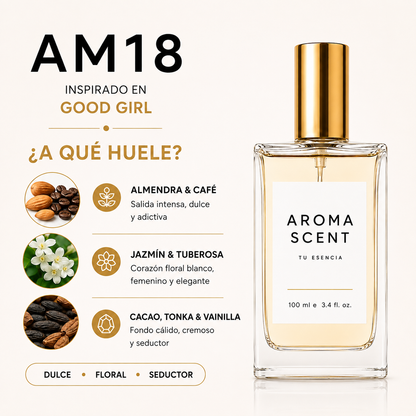 AM18 - INSPIRADO EN GOOD GIRL DE CAROLINA HERRERA - MUJER