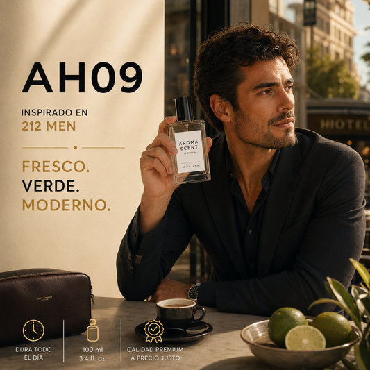 AH09 - INSPIRADO EN 212 MEN CAROLINA HERRERA- HOMBRE