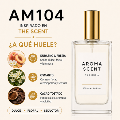 AM104- INSPIRADO EN THE SCENT DE HUGO BOSS - MUJER