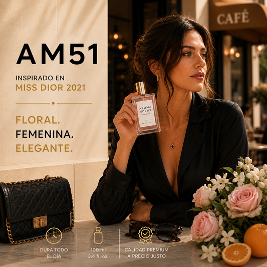 AM51 - INSPIRADO EN MISS DIOR EAU DE PARFUM 2021 DE DIOR- MUJER