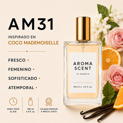 AM31 - INSPIRADO EN COCO MADEMOISELLE CHANEL - MUJER