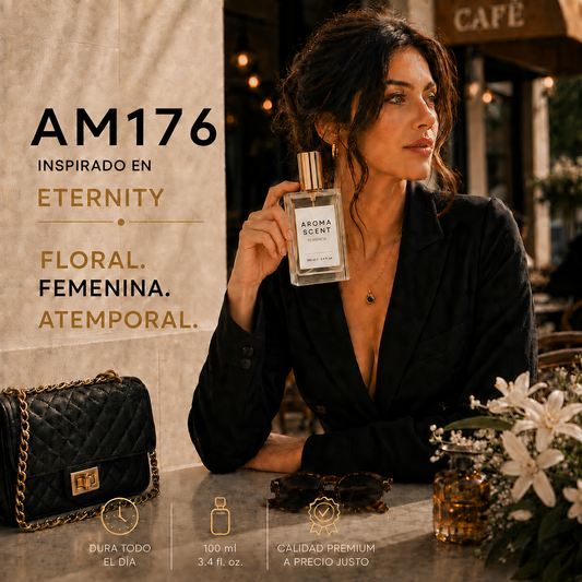 AM176 - INSPIRADO EN ETERNITY DE CALVIN KLEIN - MUJER