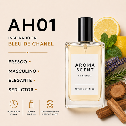 AH01 - INSPIRADO EN BLEU DE CHANEL- HOMBRE