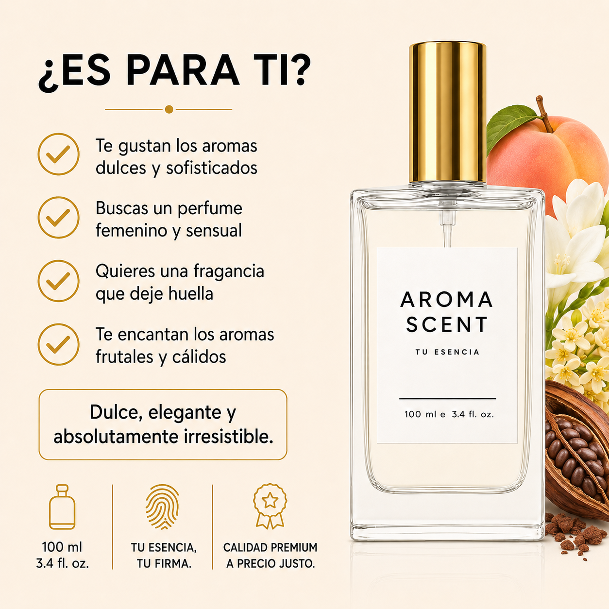 AM104- INSPIRADO EN THE SCENT DE HUGO BOSS - MUJER