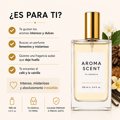 AM40 - INSPIRADO EN BLACK OPIUM - YVES SAINT LAURENT YSL - MUJER