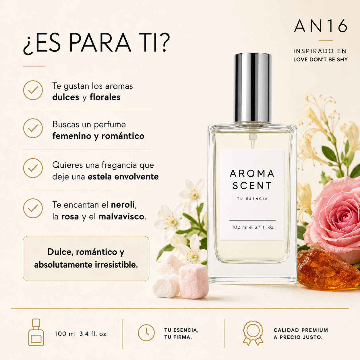 AN16 - INSPIRADO EN LOVE DONT BE SHY DE BY KILIAN - MUJER