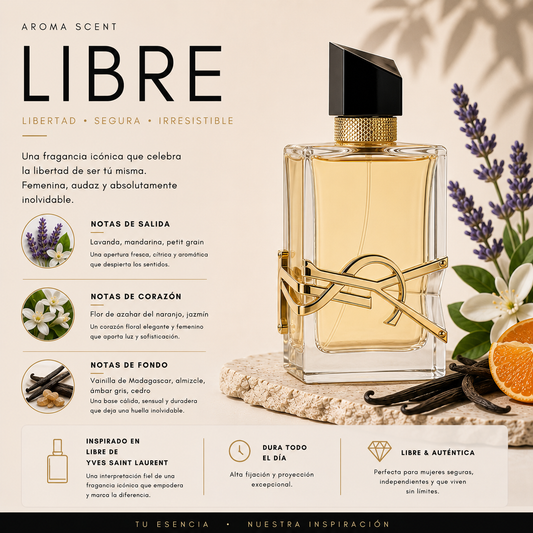 AM30 - INSPIRADO EN LIBRE DE YVES SAINT LAURENT YSL - MUJER