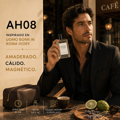 AH08 - INSPIRADO EN VALENTINO UOMO BORN IN ROMA IVORY DE VALENTINO - HOMBRE